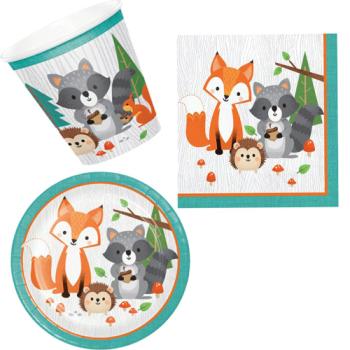 Fuchs Wild One Woodland Party Set